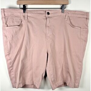 Mavi‎ Shorts Mens Size 46 Pink John Stretch Twill Chino Short 10" City